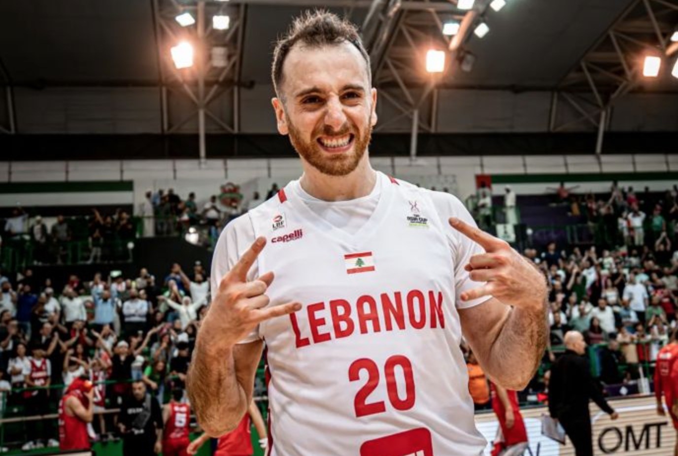 黎巴嫩男篮在比赛中取得了一场重大胜利 黎巴嫩男篮在比赛中取得了一场重大胜利